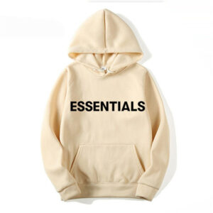 New Essentials Pullover Cream Hoodie