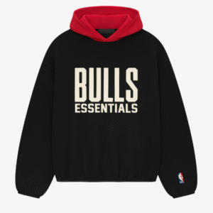 Essentials Bulls Hoodie Black