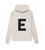 Essentials Fear Of God Kids Big E Knit Hoodie Wheat