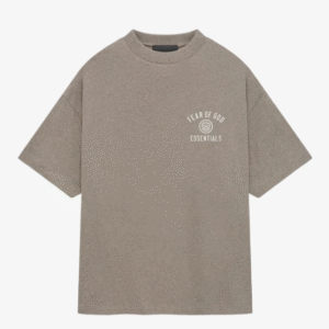 Grey Essentials Jersey Crewneck Tee