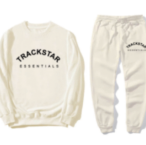 Trackstar Academy Relaxed Tracksuit – Cream