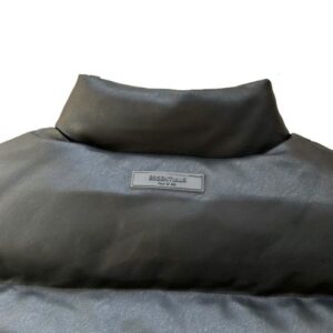 Essentials Fear of God Leather Jacket Black