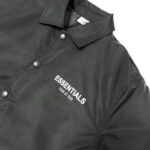 Fear of God Essentials Coach Jacket Jet Black