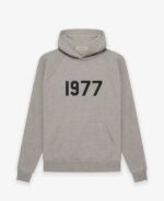 The Signature 1977 Essentials Pullover Light Gray Hoodie