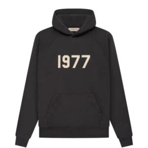 The Signature 1977 Essentials Pullover Hoodie Black