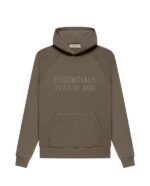 Essentials Fear of God Pullover Wood Hoodie