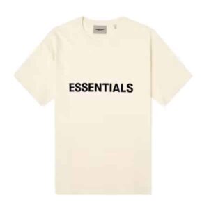 Fear of God Essentials Boxy T-Shirt Butter Cream
