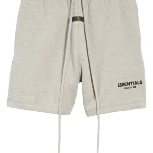 Essentials Trendy Grey Sweat Shorts
