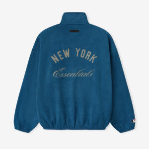 Mets Suede Fleece ESSENTIALS Modern Half Zip